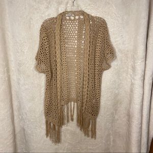 Renjo Crochet Beach/Shirt Cover up